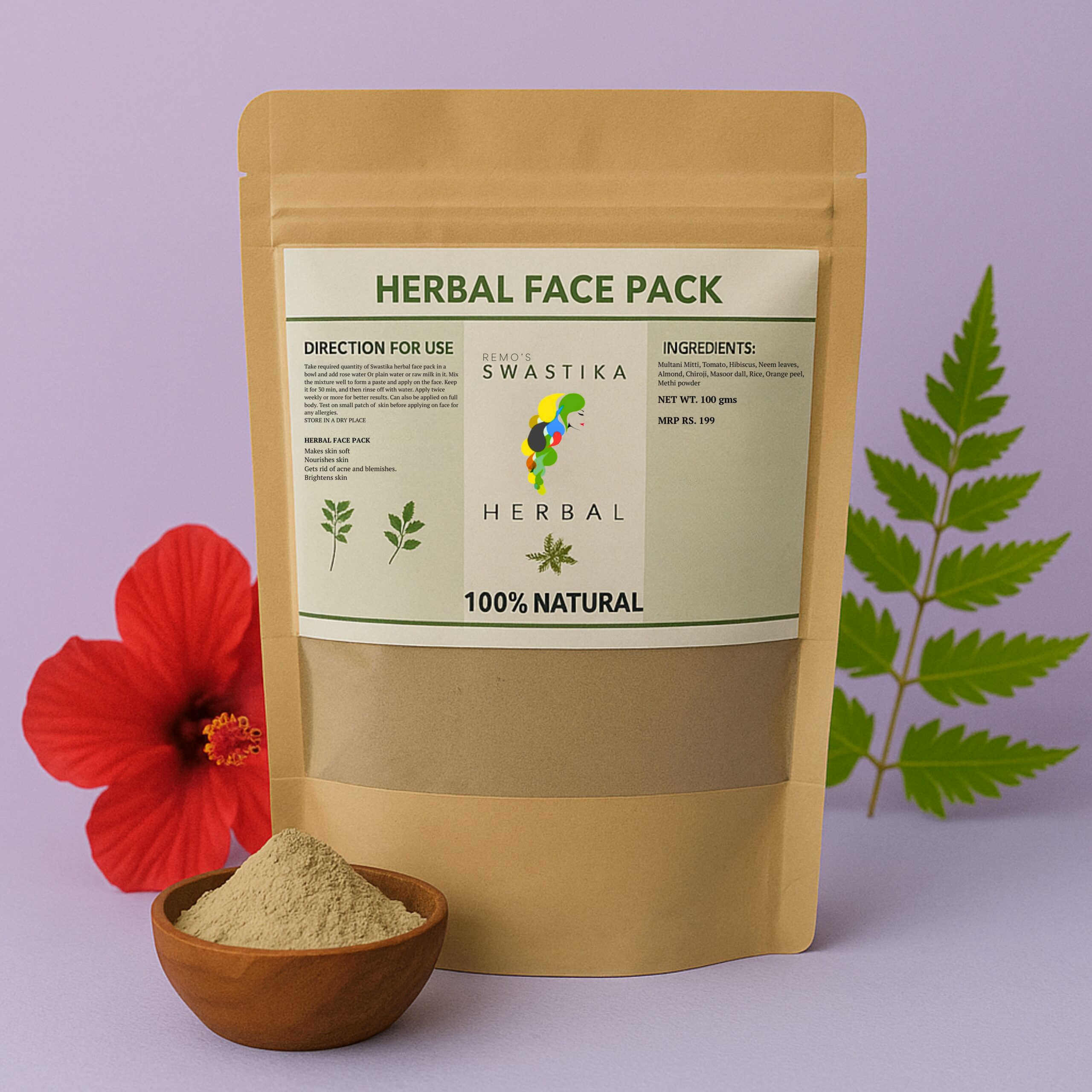 Herbal Face Pack | 100g